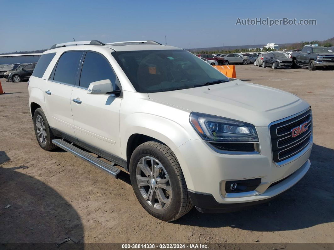 2015 Gmc Acadia Slt-1 White vin: 1GKKRRKD7FJ152738