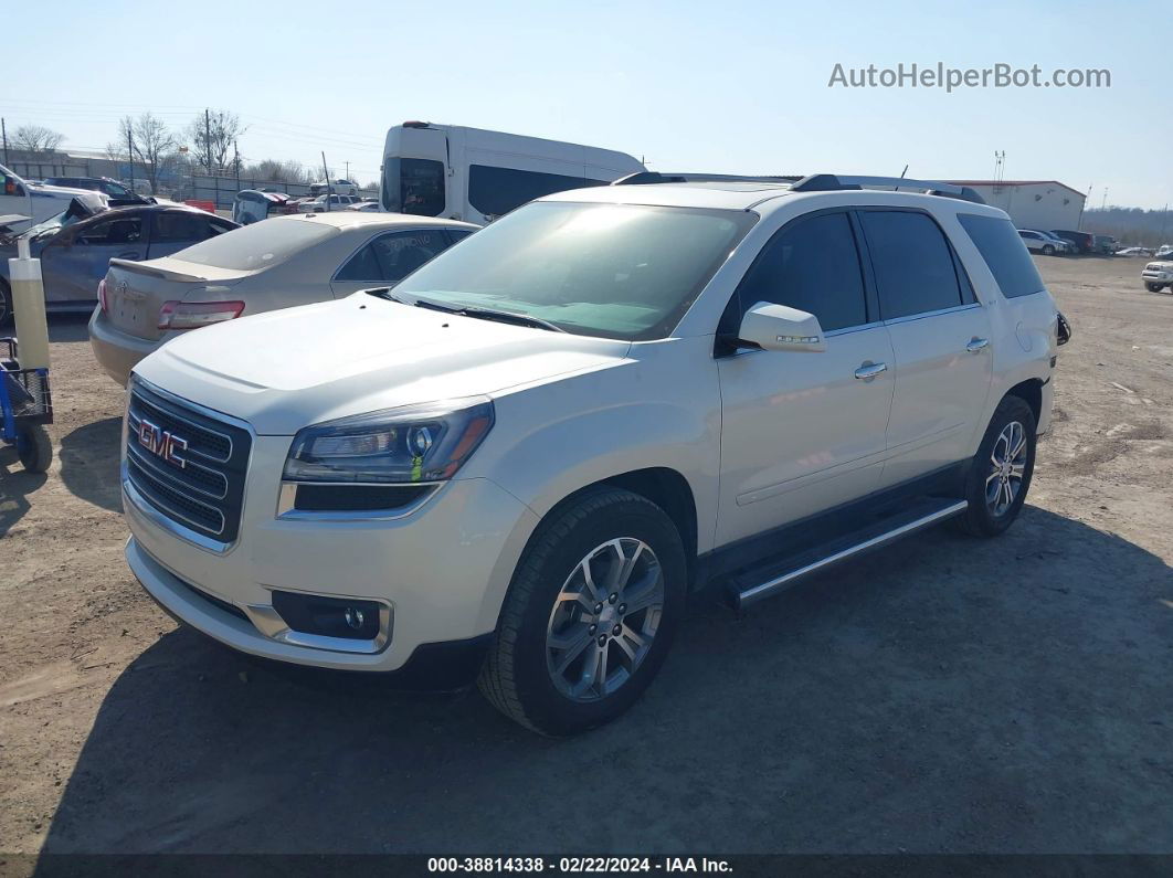 2015 Gmc Acadia Slt-1 White vin: 1GKKRRKD7FJ152738