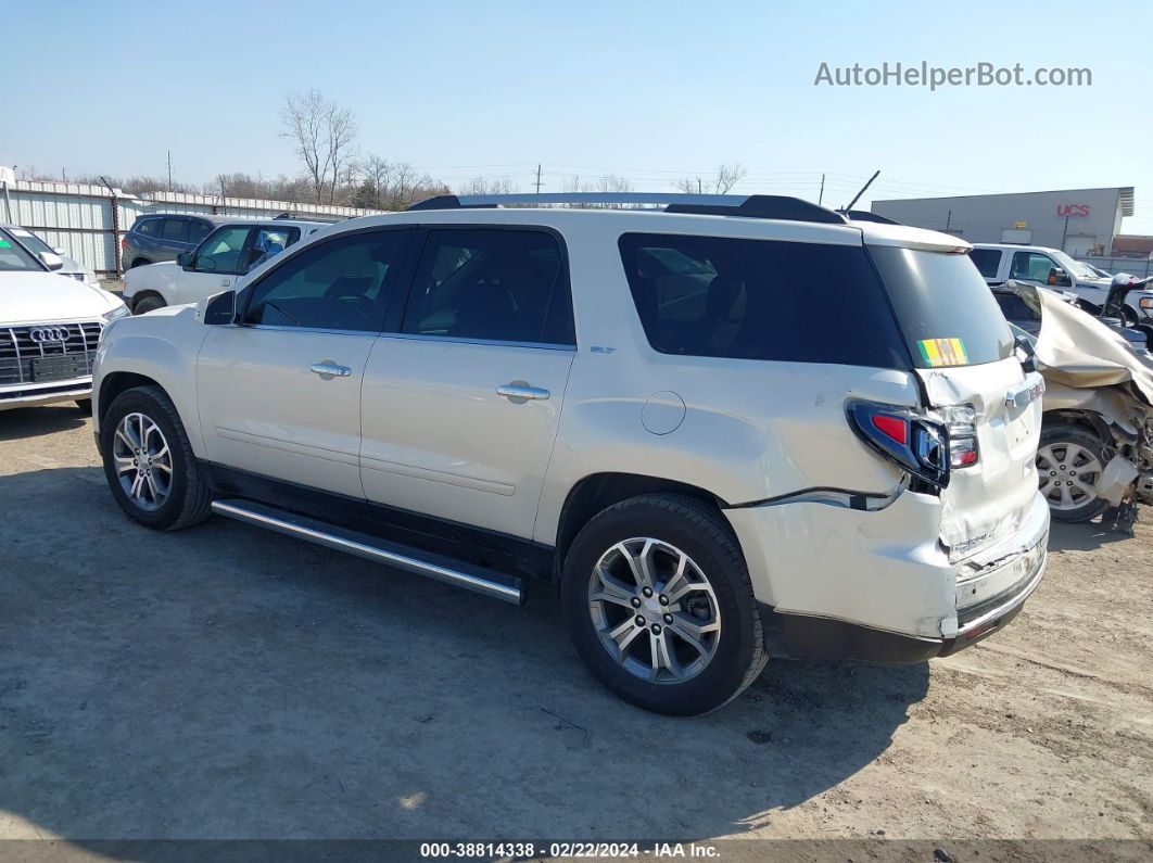 2015 Gmc Acadia Slt-1 White vin: 1GKKRRKD7FJ152738