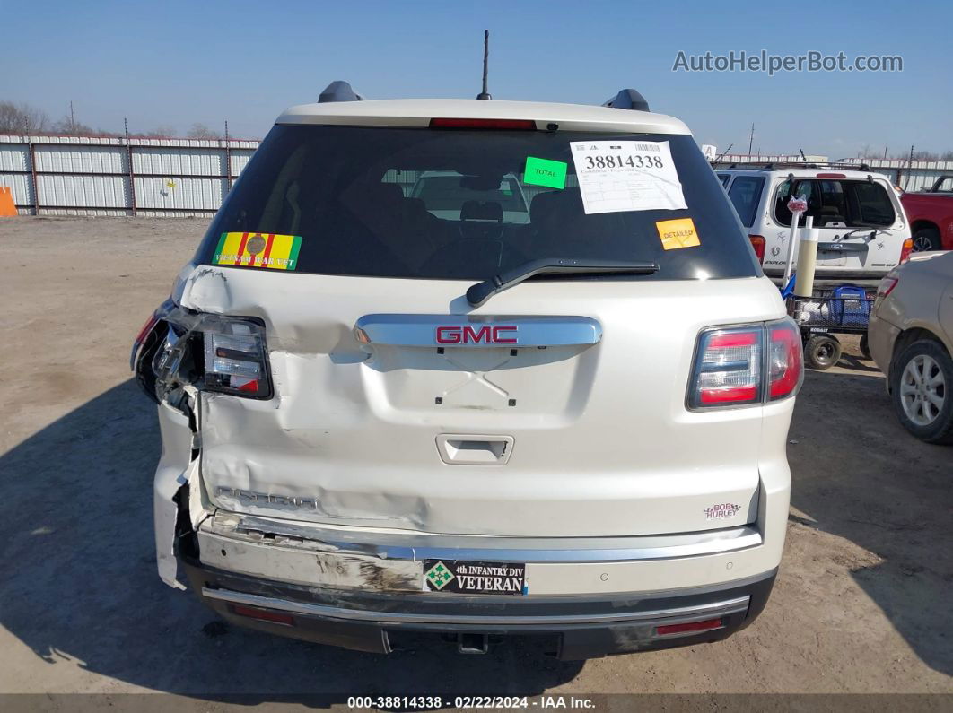 2015 Gmc Acadia Slt-1 White vin: 1GKKRRKD7FJ152738