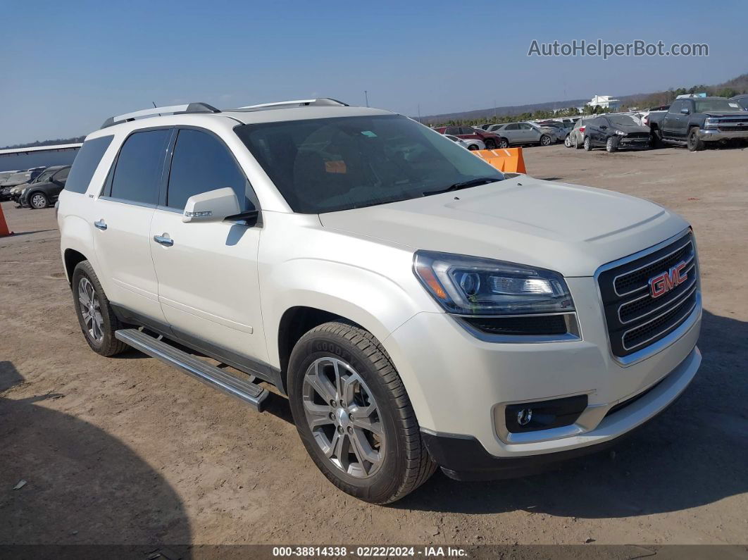 2015 Gmc Acadia Slt-1 White vin: 1GKKRRKD7FJ152738