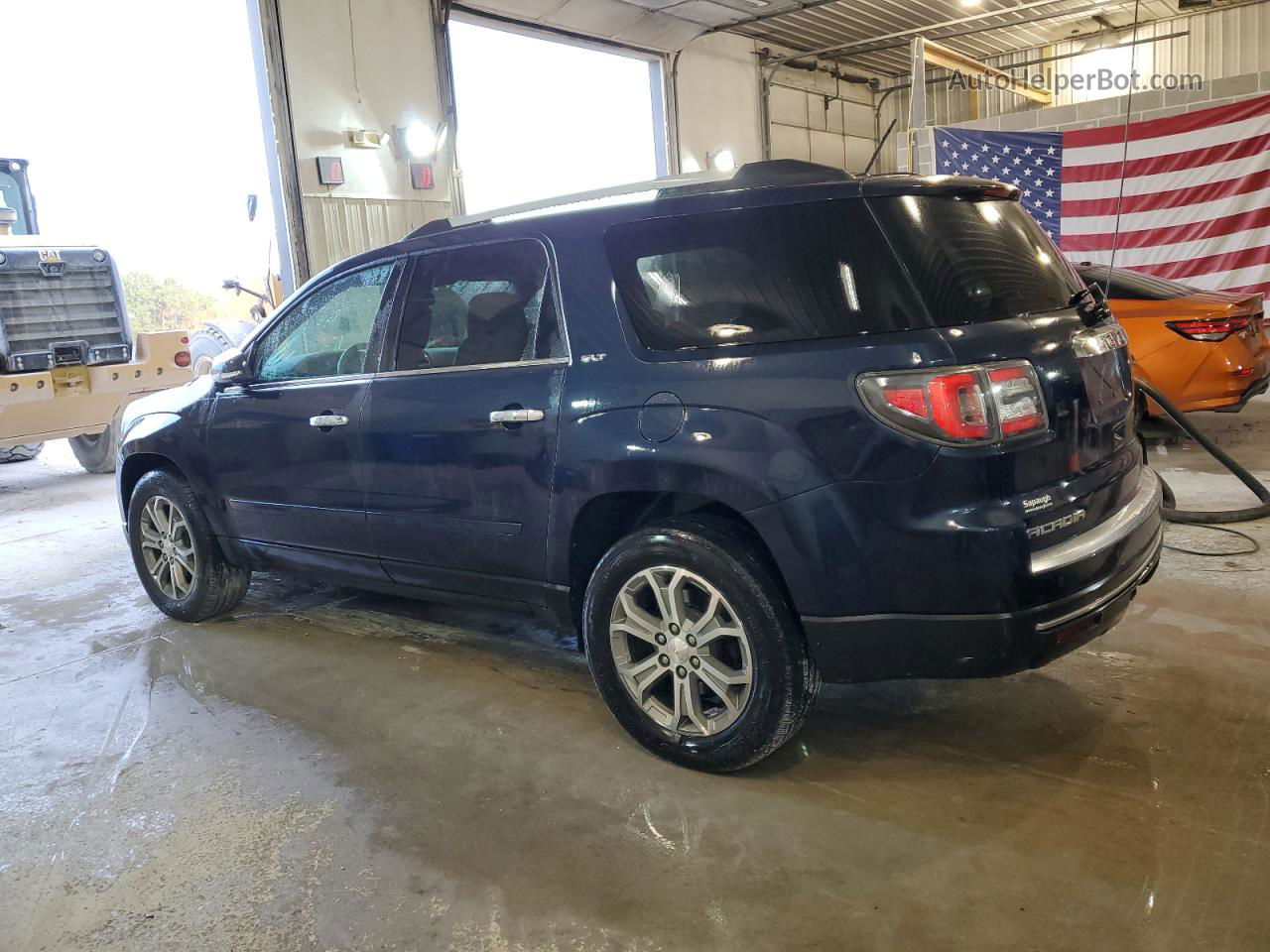 2015 Gmc Acadia Slt-1 Blue vin: 1GKKRRKD7FJ173363