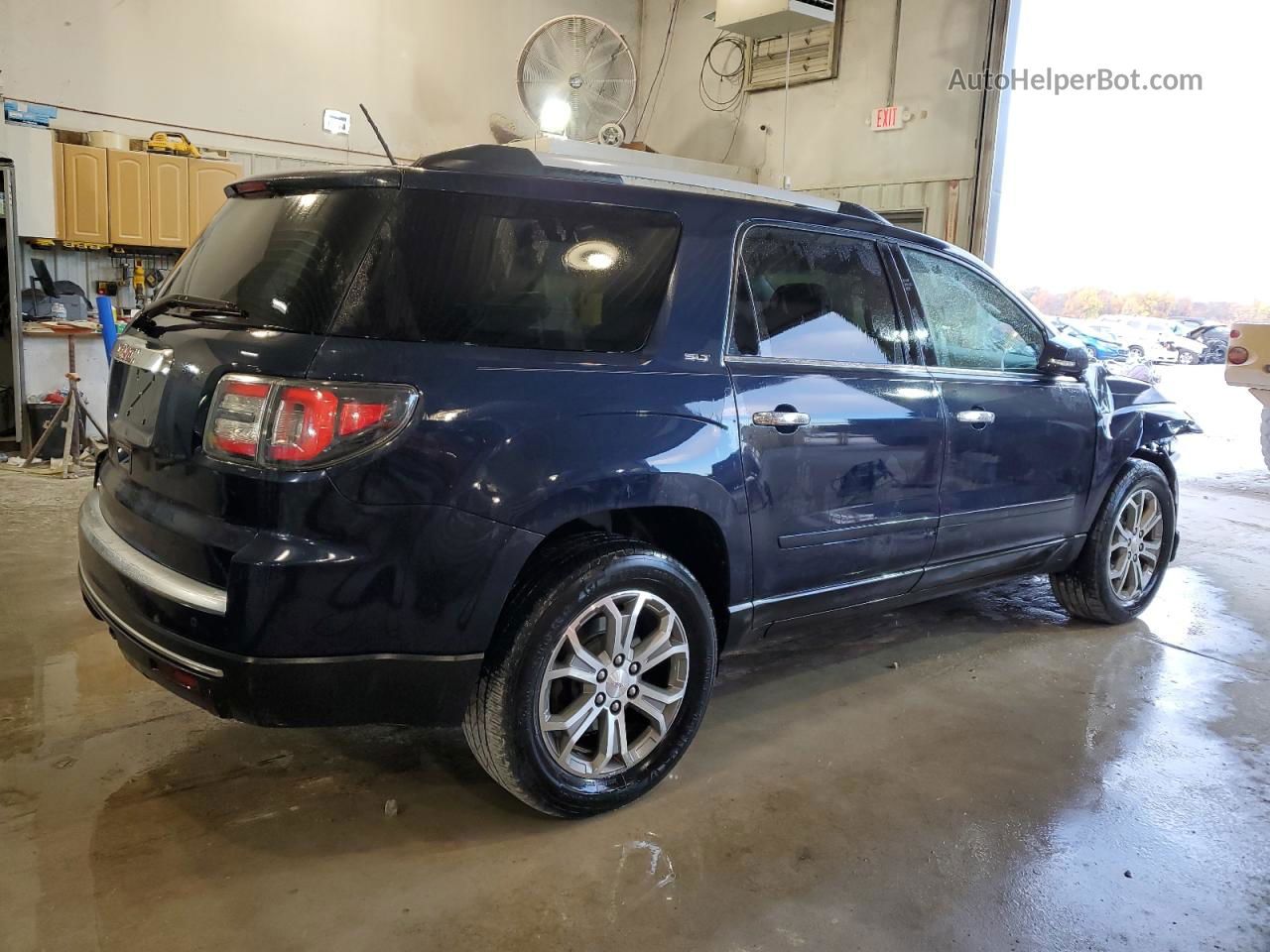 2015 Gmc Acadia Slt-1 Blue vin: 1GKKRRKD7FJ173363