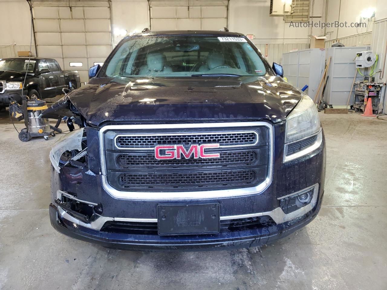 2015 Gmc Acadia Slt-1 Blue vin: 1GKKRRKD7FJ173363