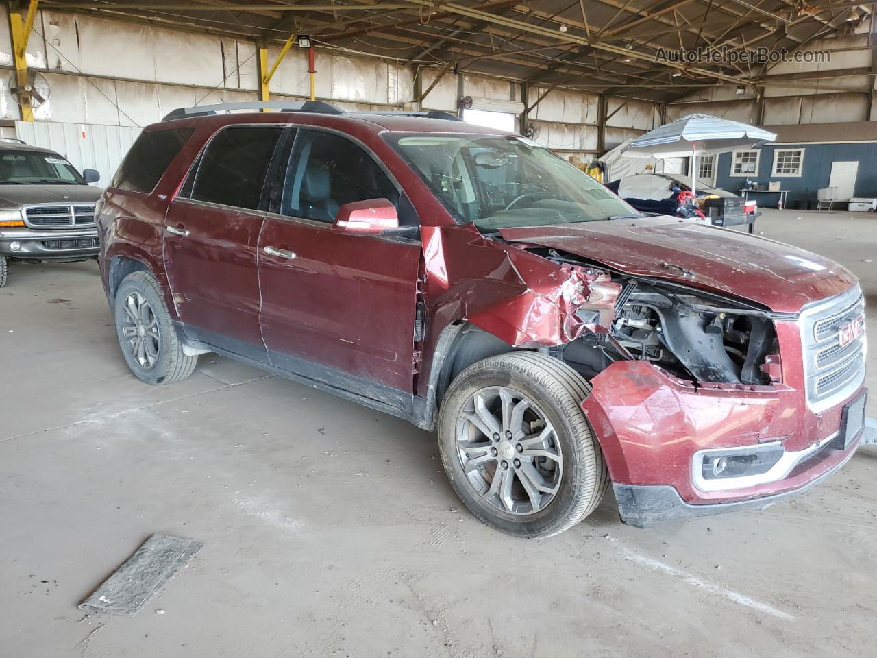 2015 Gmc Acadia Slt-1 Maroon vin: 1GKKRRKD7FJ298332