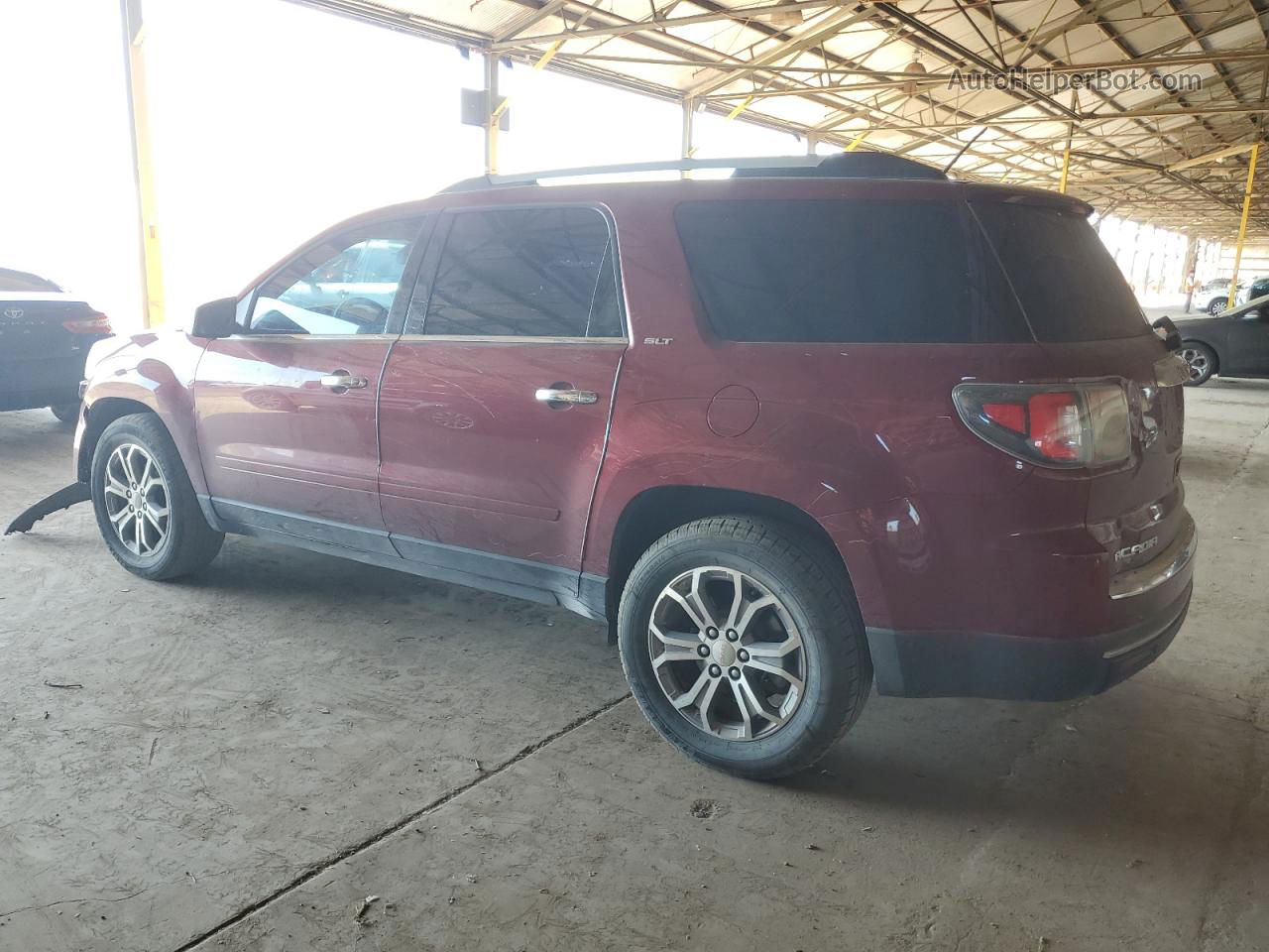 2015 Gmc Acadia Slt-1 Maroon vin: 1GKKRRKD7FJ298332