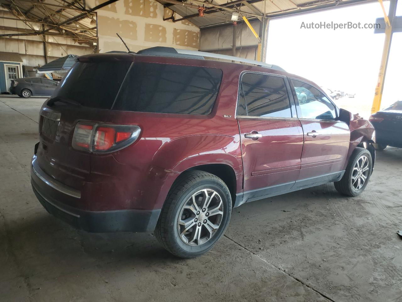 2015 Gmc Acadia Slt-1 Maroon vin: 1GKKRRKD7FJ298332