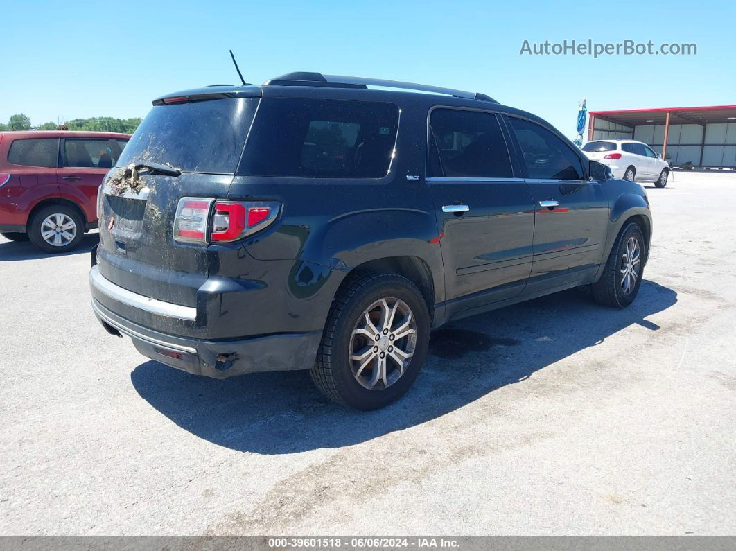 2013 Gmc Acadia Slt-1 Black vin: 1GKKRRKD8DJ177080