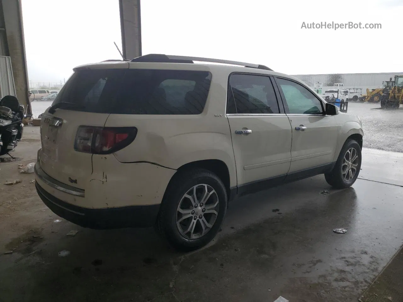 2013 Gmc Acadia Slt-1 Белый vin: 1GKKRRKD8DJ218940