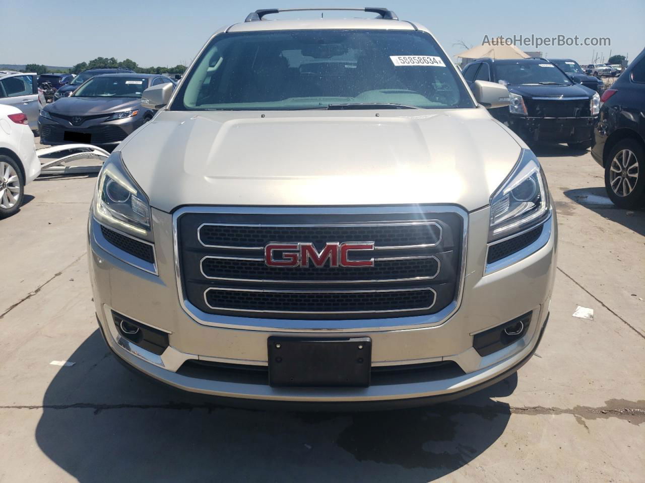 2014 Gmc Acadia Slt-1 Gold vin: 1GKKRRKD8EJ114465