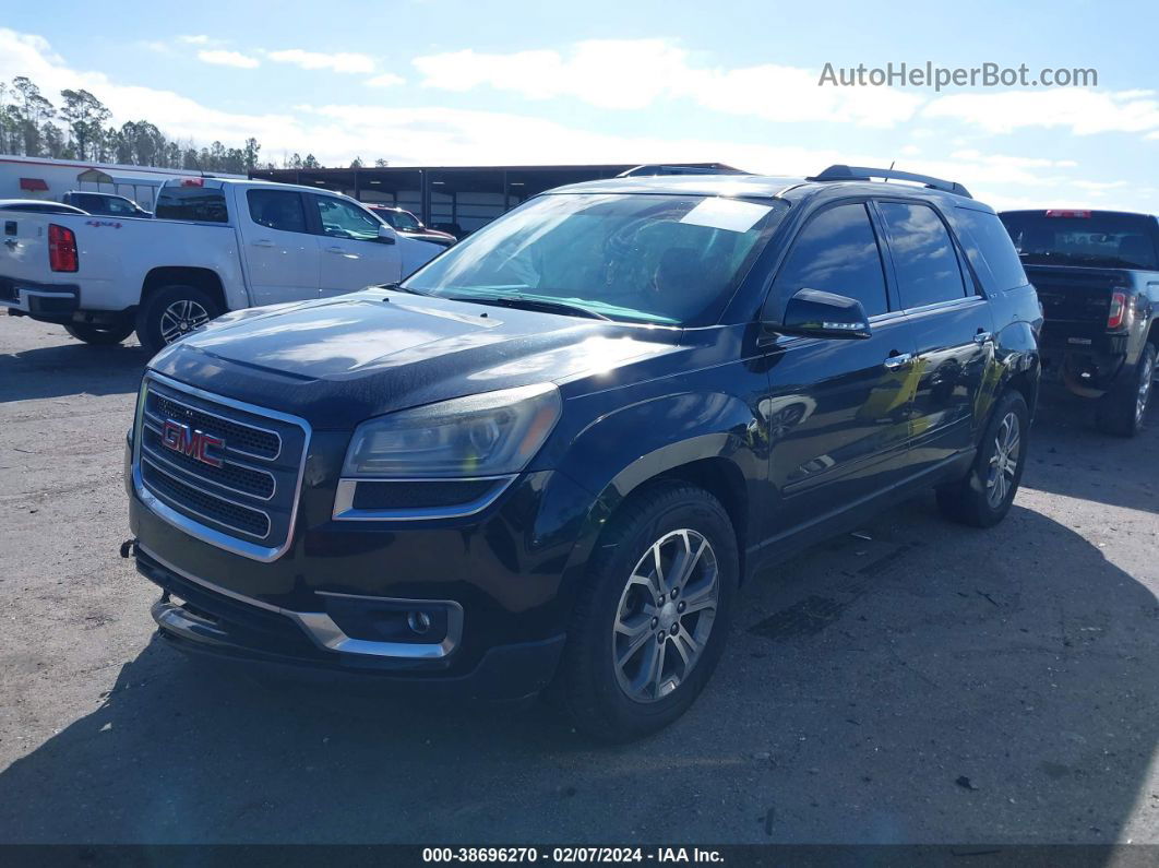 2014 Gmc Acadia Slt-1 Черный vin: 1GKKRRKD8EJ184015