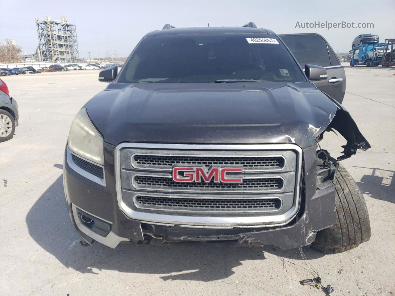 2014 Gmc Acadia Slt-1 Черный vin: 1GKKRRKD8EJ297060