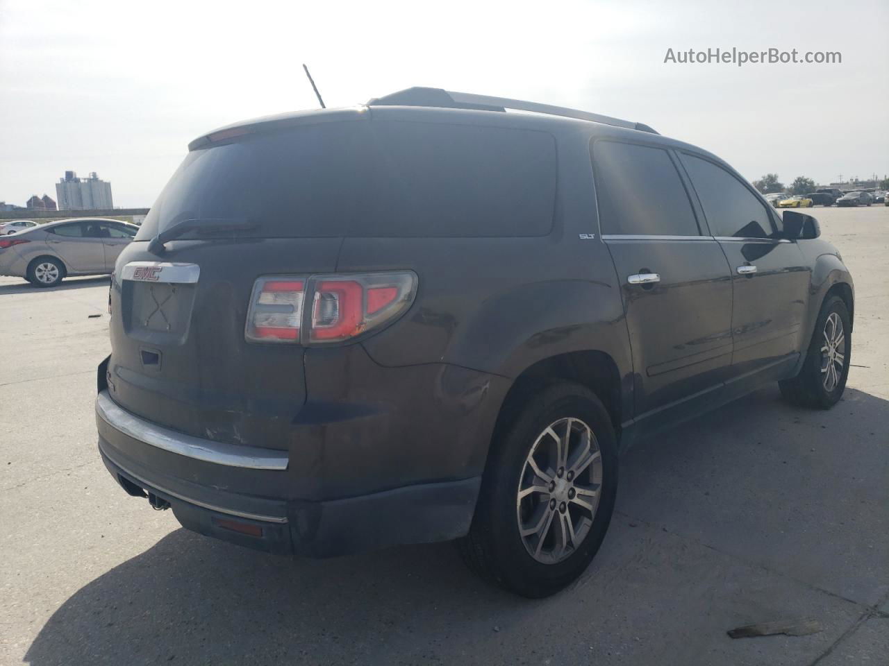 2014 Gmc Acadia Slt-1 Black vin: 1GKKRRKD8EJ297060