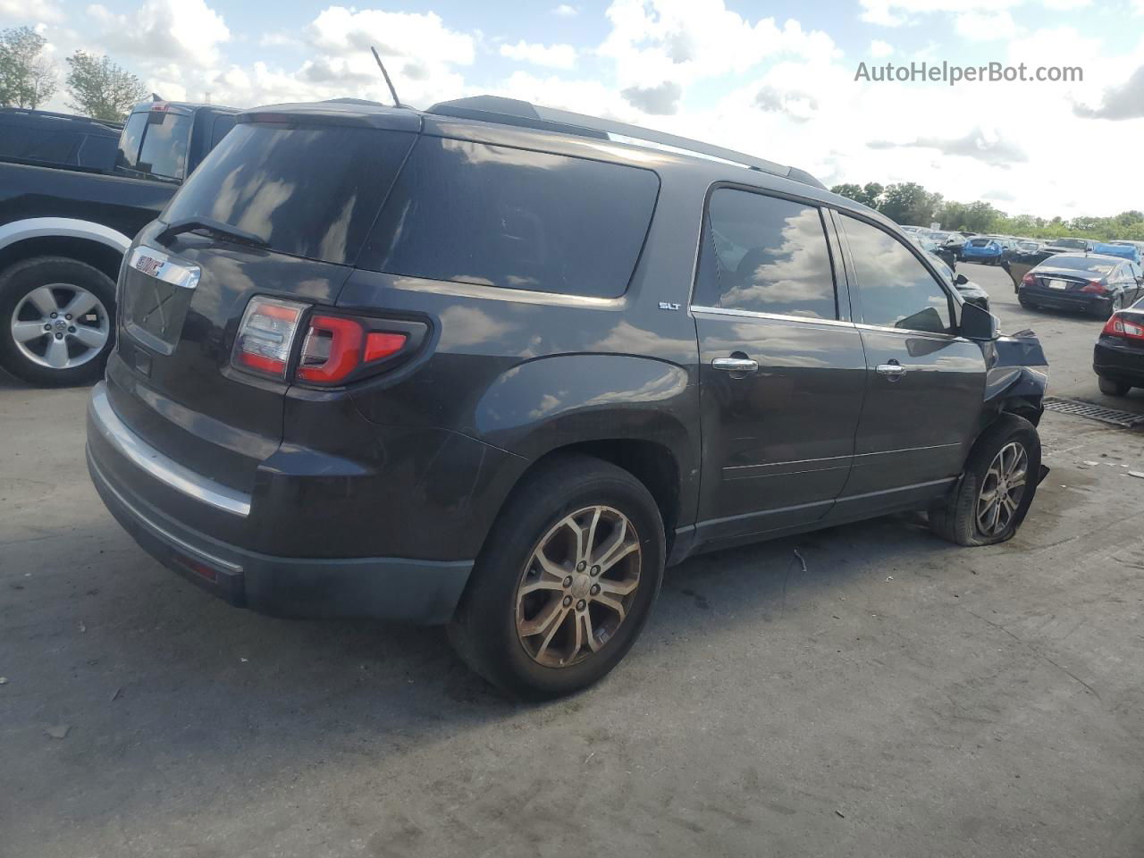 2014 Gmc Acadia Slt-1 Серый vin: 1GKKRRKD8EJ365194