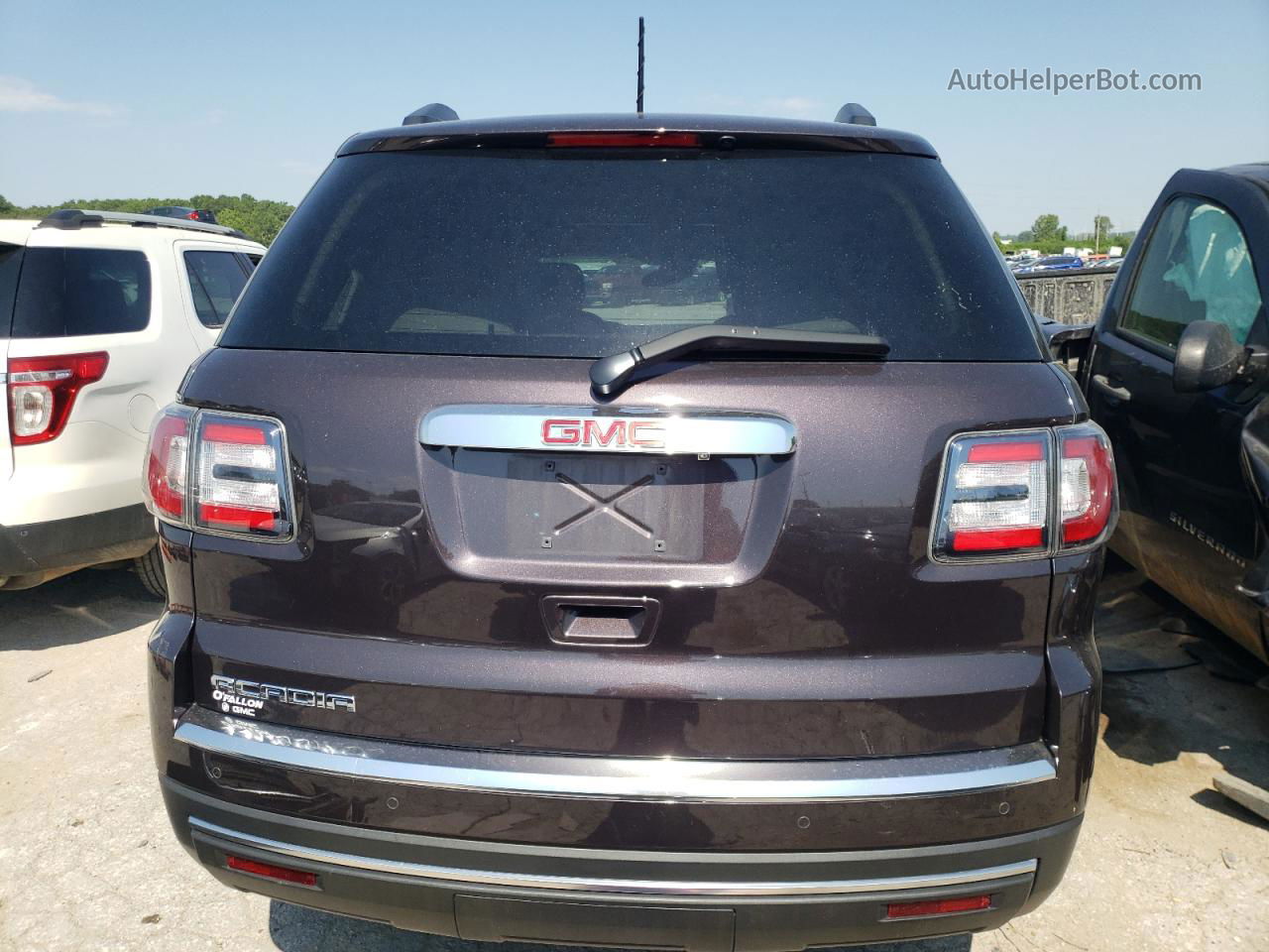 2015 Gmc Acadia Slt-1 Фиолетовый vin: 1GKKRRKD8FJ380585