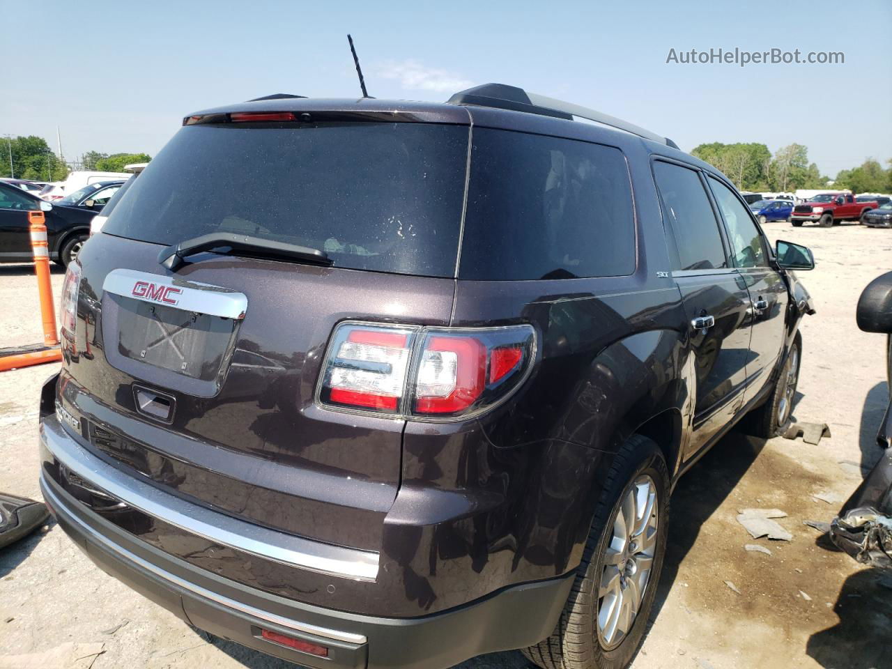 2015 Gmc Acadia Slt-1 Фиолетовый vin: 1GKKRRKD8FJ380585