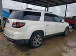 2013 Gmc Acadia Slt-1 White vin: 1GKKRRKD9DJ173555