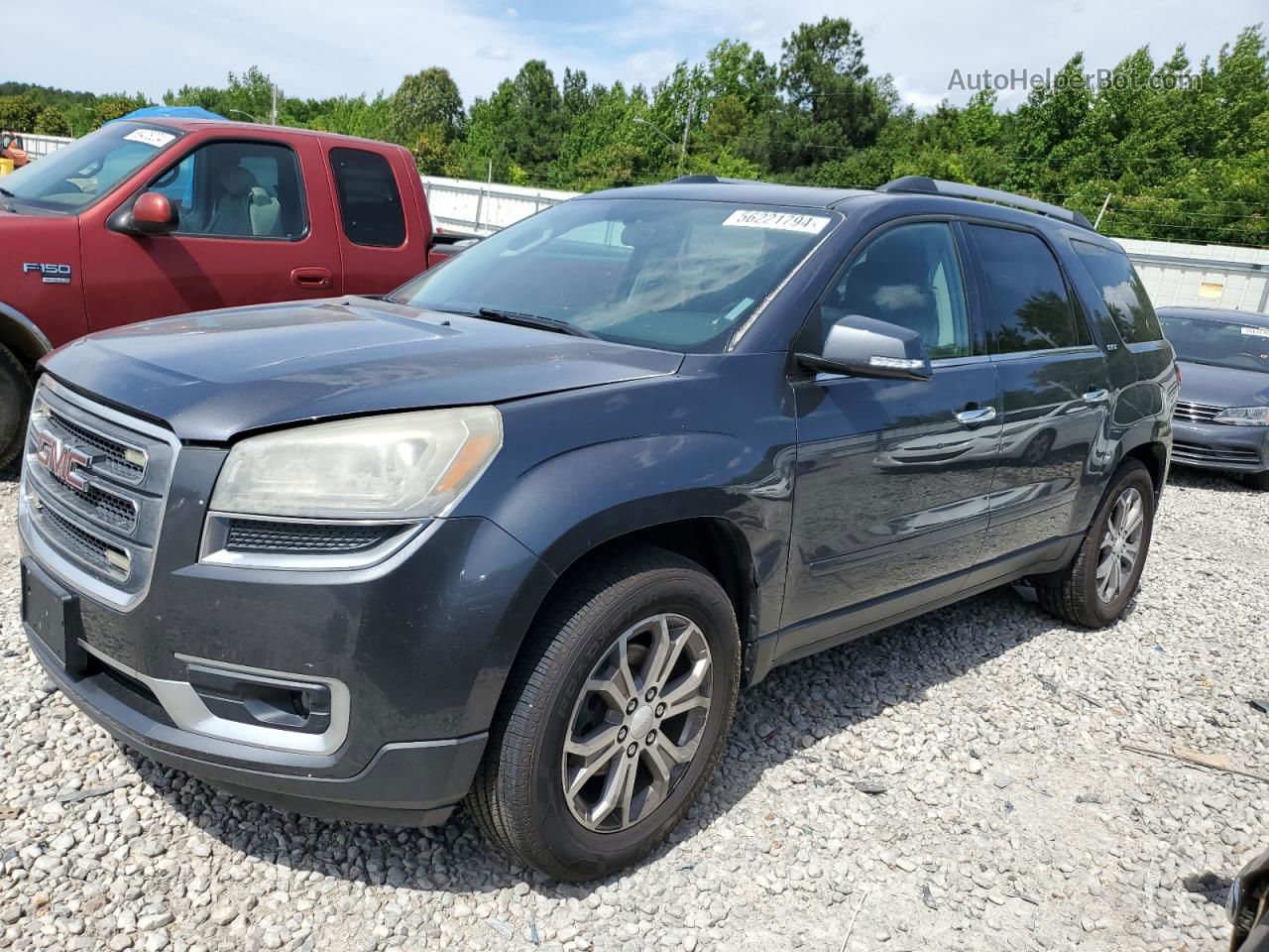 2013 Gmc Acadia Slt-1 Charcoal vin: 1GKKRRKD9DJ268200