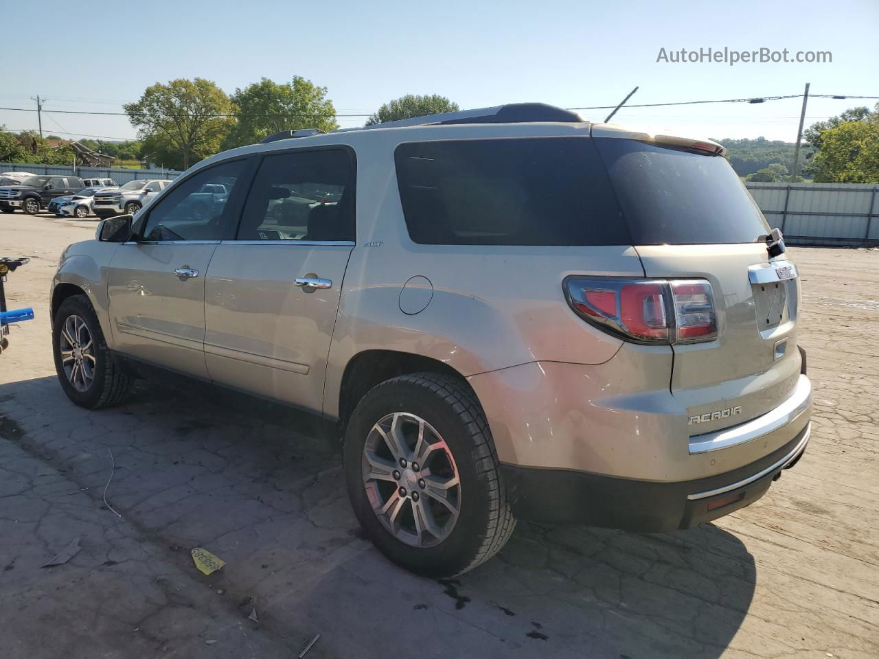 2014 Gmc Acadia Slt-1 Tan vin: 1GKKRRKD9EJ153856