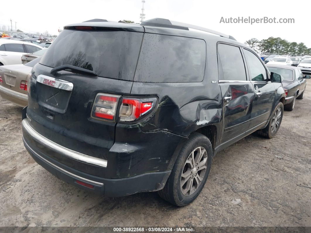 2014 Gmc Acadia Slt-1 Black vin: 1GKKRRKD9EJ200867