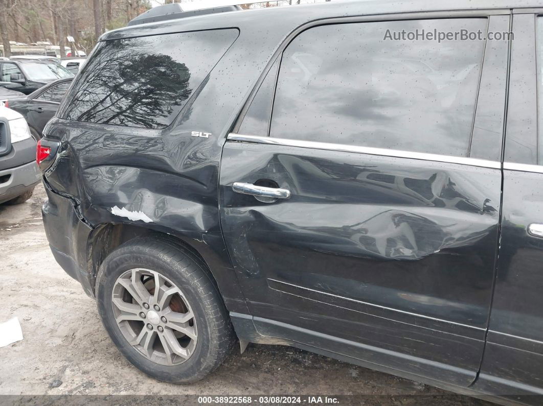 2014 Gmc Acadia Slt-1 Black vin: 1GKKRRKD9EJ200867