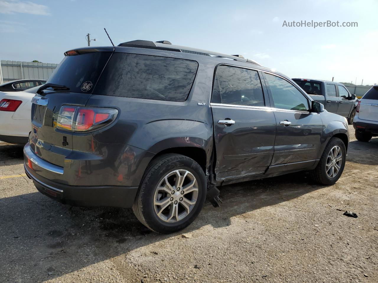 2014 Gmc Acadia Slt-1 Gray vin: 1GKKRRKD9EJ323231