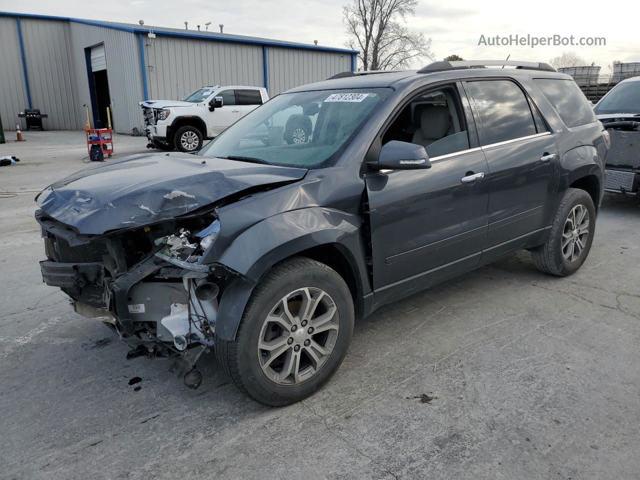 2014 Gmc Acadia Slt-1 Charcoal vin: 1GKKRRKD9EJ324587