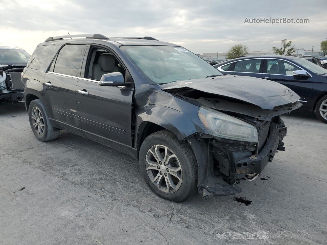 2014 Gmc Acadia Slt-1 Charcoal vin: 1GKKRRKD9EJ324587