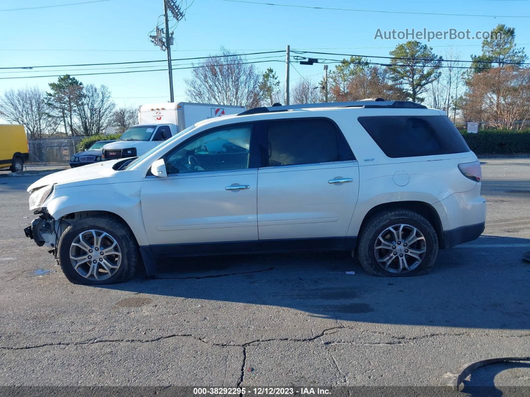 2014 Gmc Acadia Slt-1 White vin: 1GKKRRKD9EJ344015