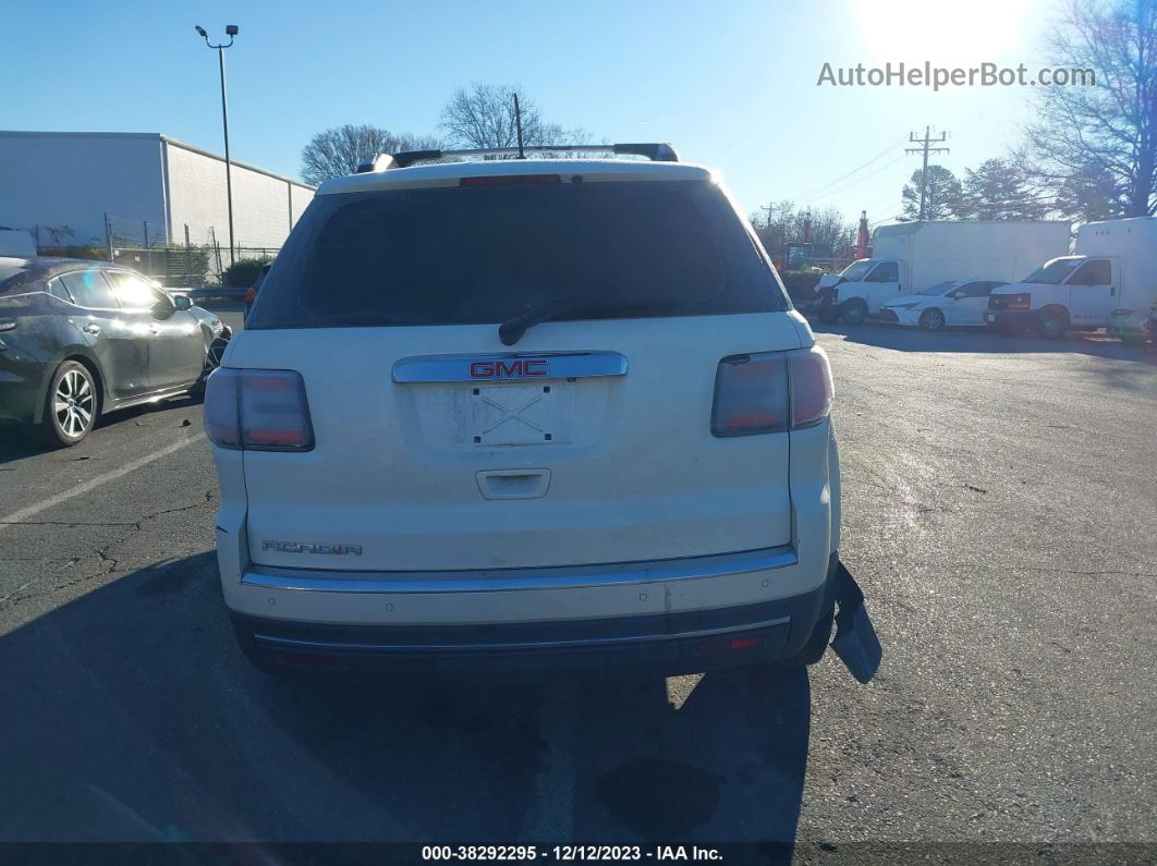 2014 Gmc Acadia Slt-1 White vin: 1GKKRRKD9EJ344015