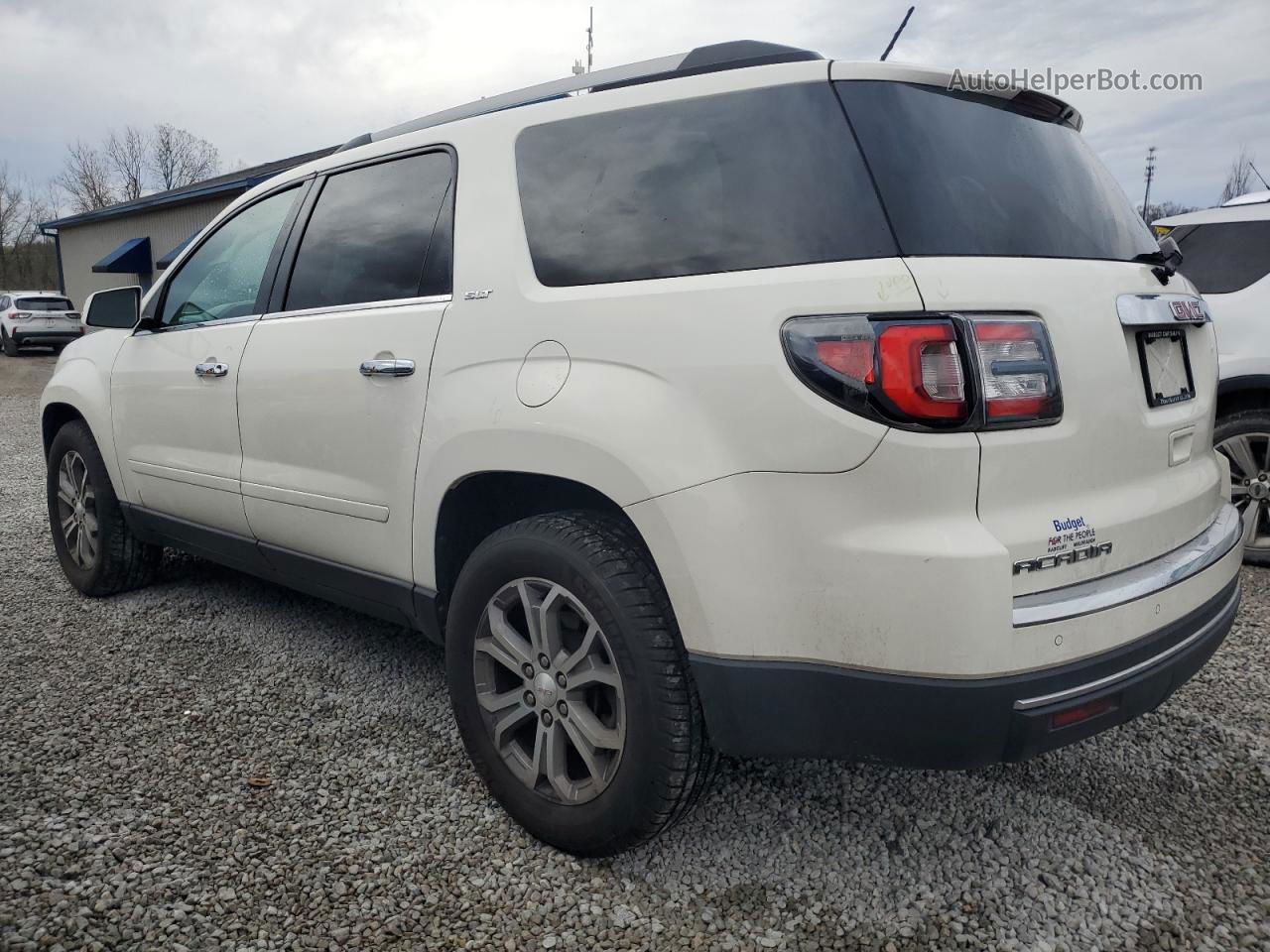 2015 Gmc Acadia Slt-1 Белый vin: 1GKKRRKD9FJ311355