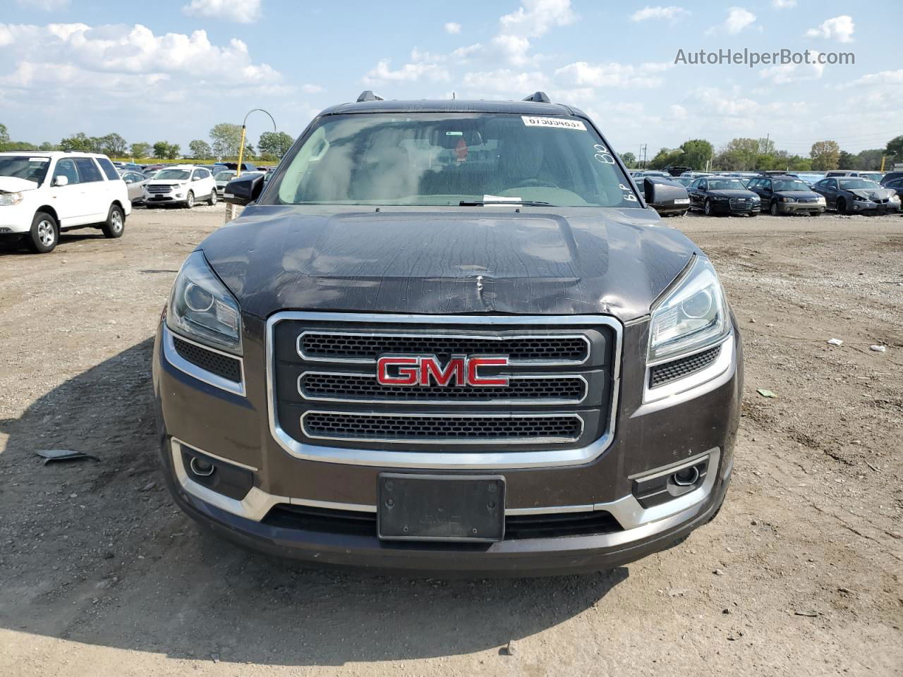 2013 Gmc Acadia Slt-1 Charcoal vin: 1GKKRRKDXDJ164766