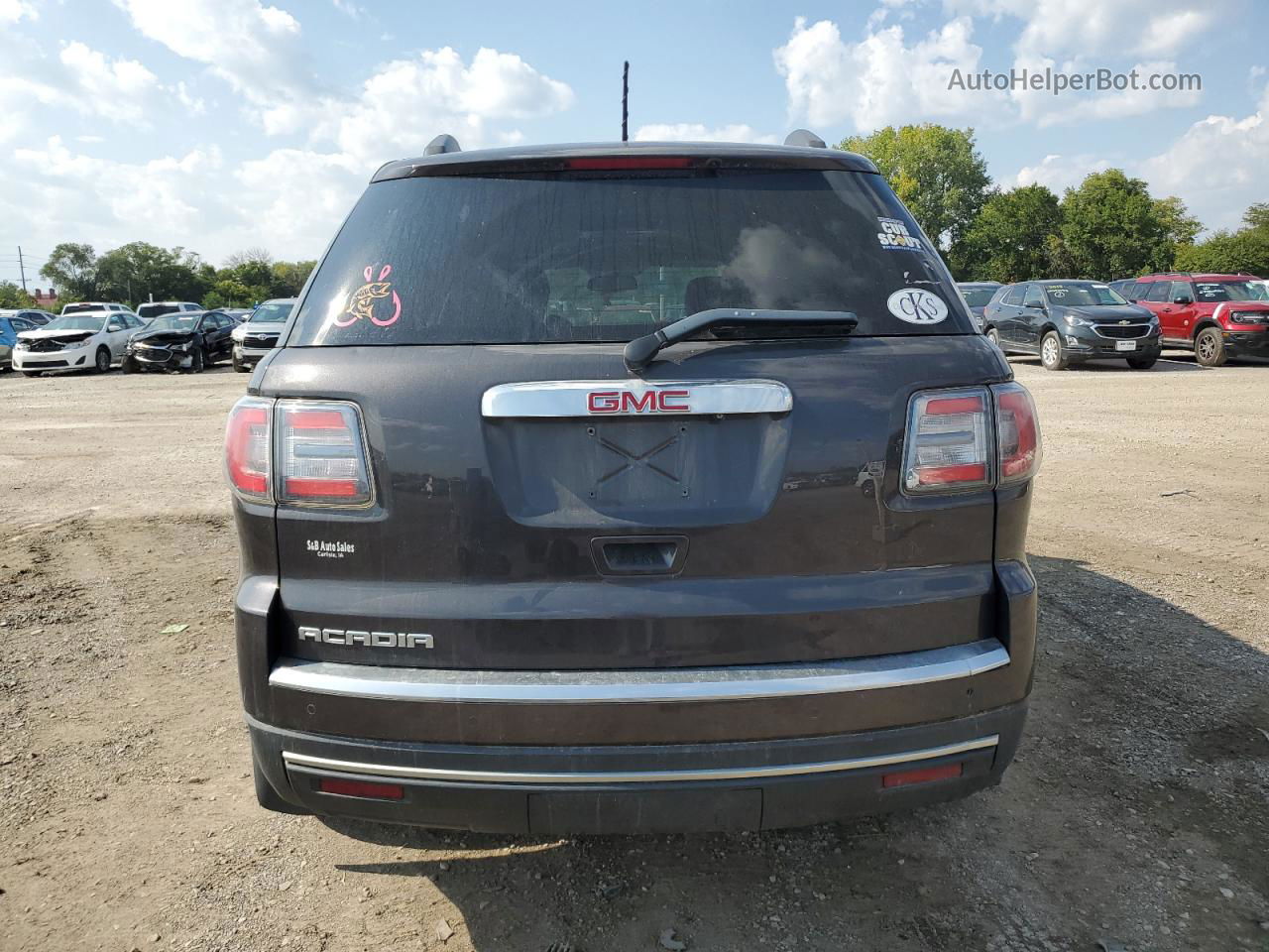 2013 Gmc Acadia Slt-1 Charcoal vin: 1GKKRRKDXDJ164766