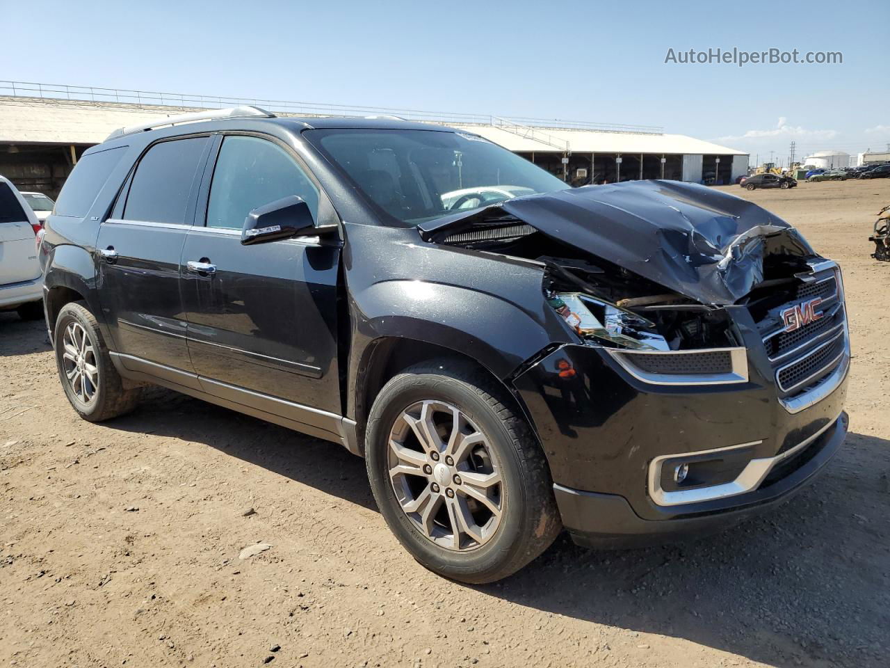 2013 Gmc Acadia Slt-1 Black vin: 1GKKRRKDXDJ252197