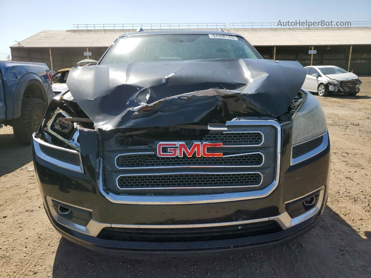 2013 Gmc Acadia Slt-1 Black vin: 1GKKRRKDXDJ252197