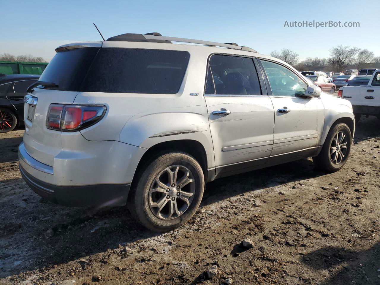 2013 Gmc Acadia Slt-1 Белый vin: 1GKKRRKDXDJ263734