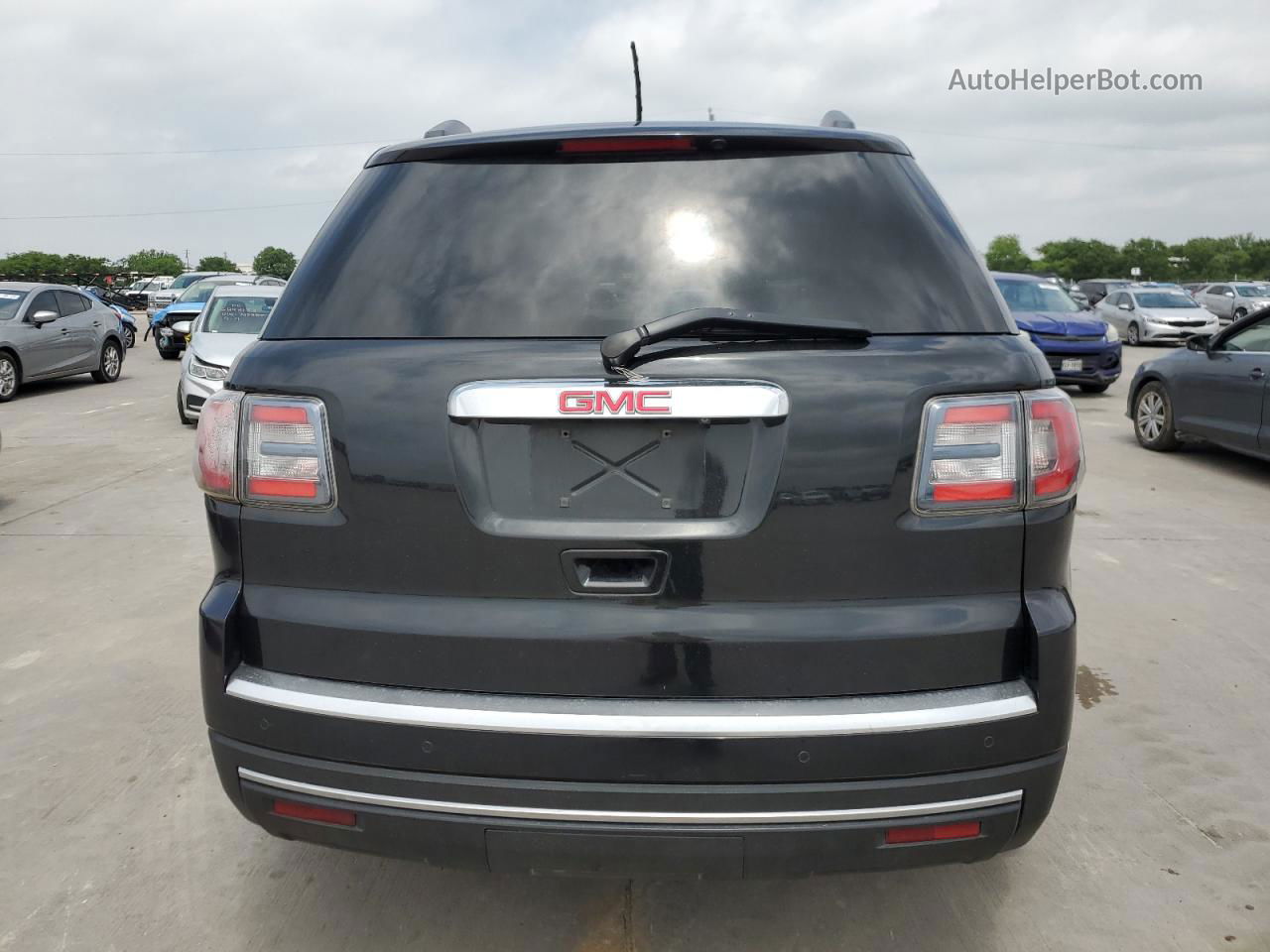 2014 Gmc Acadia Slt-1 Black vin: 1GKKRRKDXEJ137908