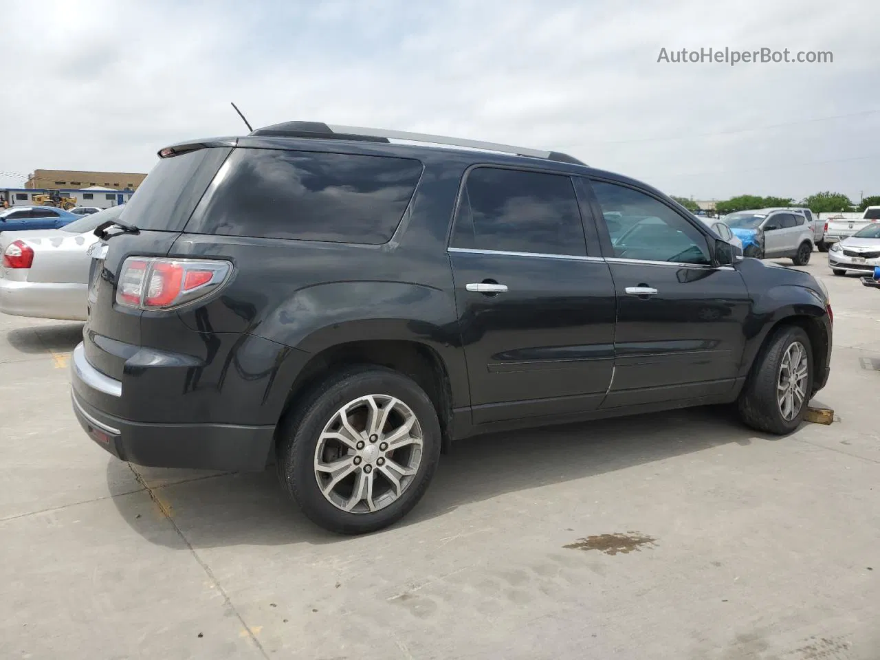 2014 Gmc Acadia Slt-1 Black vin: 1GKKRRKDXEJ137908