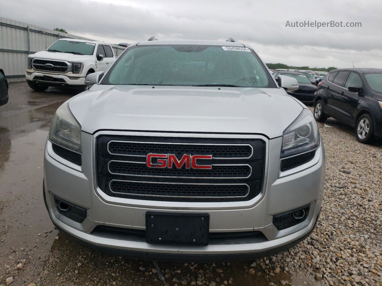 2014 Gmc Acadia Slt-1 Silver vin: 1GKKRRKDXEJ229729