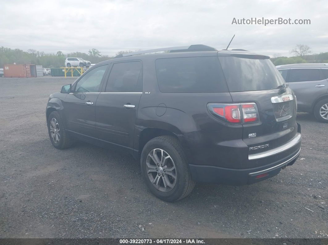 2014 Gmc Acadia Slt-1 Black vin: 1GKKRRKDXEJ286836