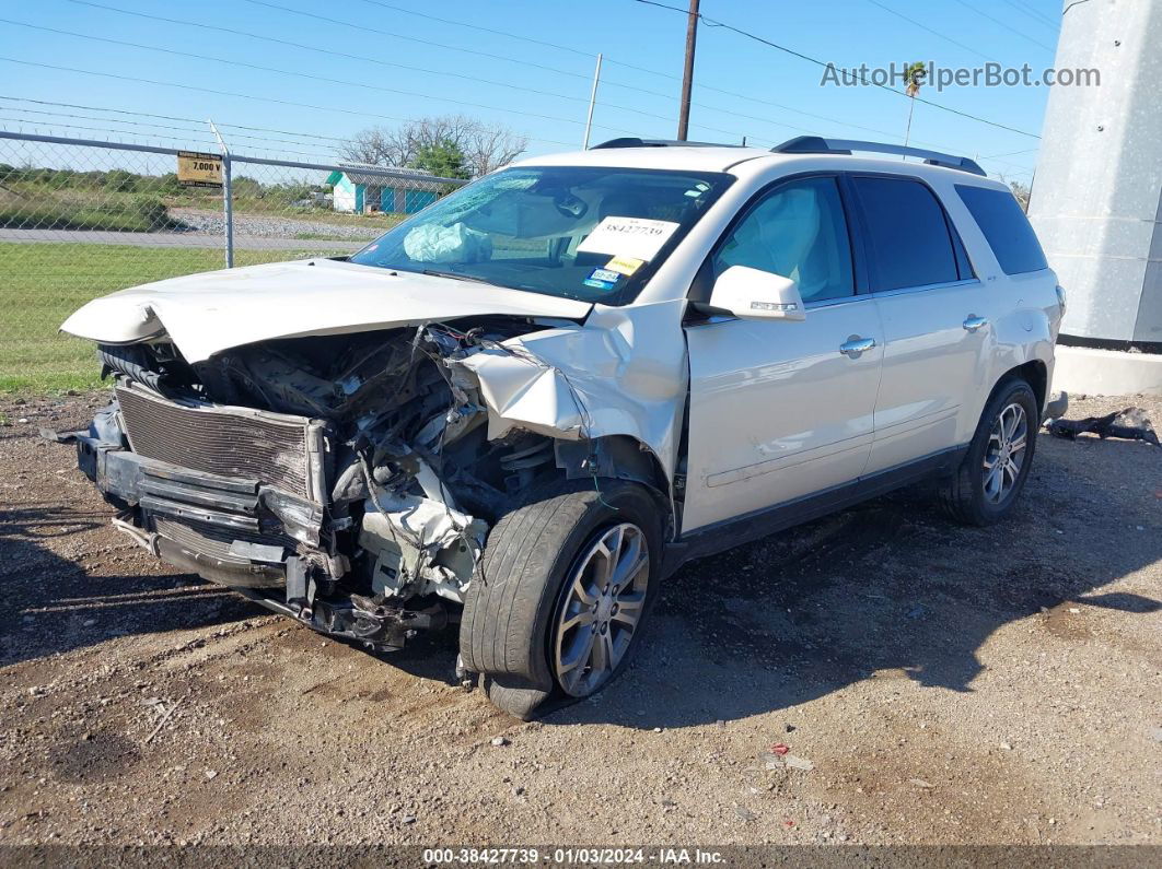 2015 Gmc Acadia Slt-1 Белый vin: 1GKKRRKDXFJ213323