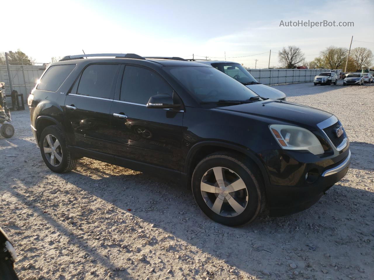 2012 Gmc Acadia Slt-2 Black vin: 1GKKRSED4CJ137564