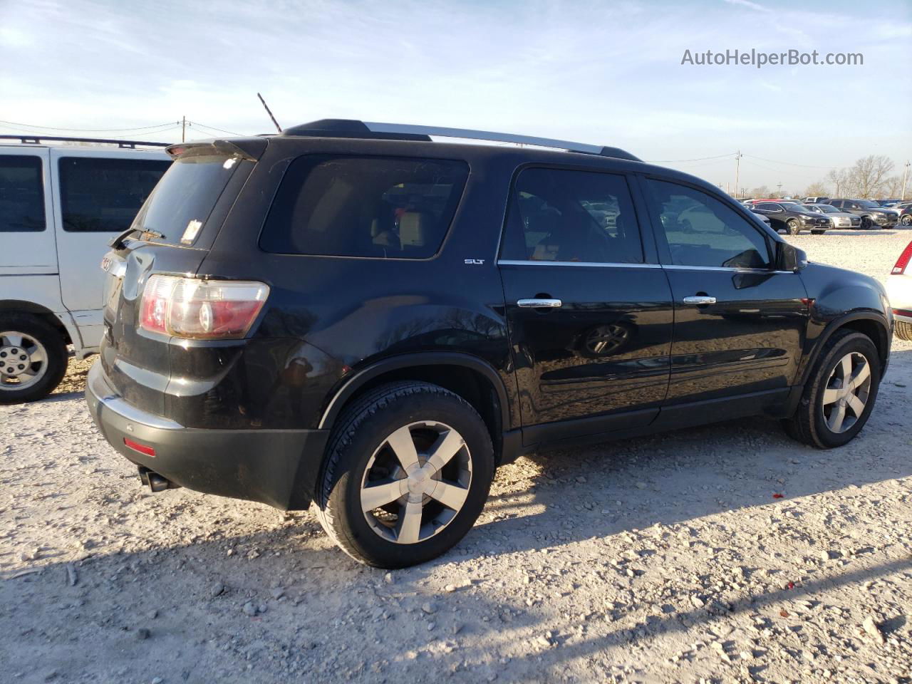 2012 Gmc Acadia Slt-2 Black vin: 1GKKRSED4CJ137564