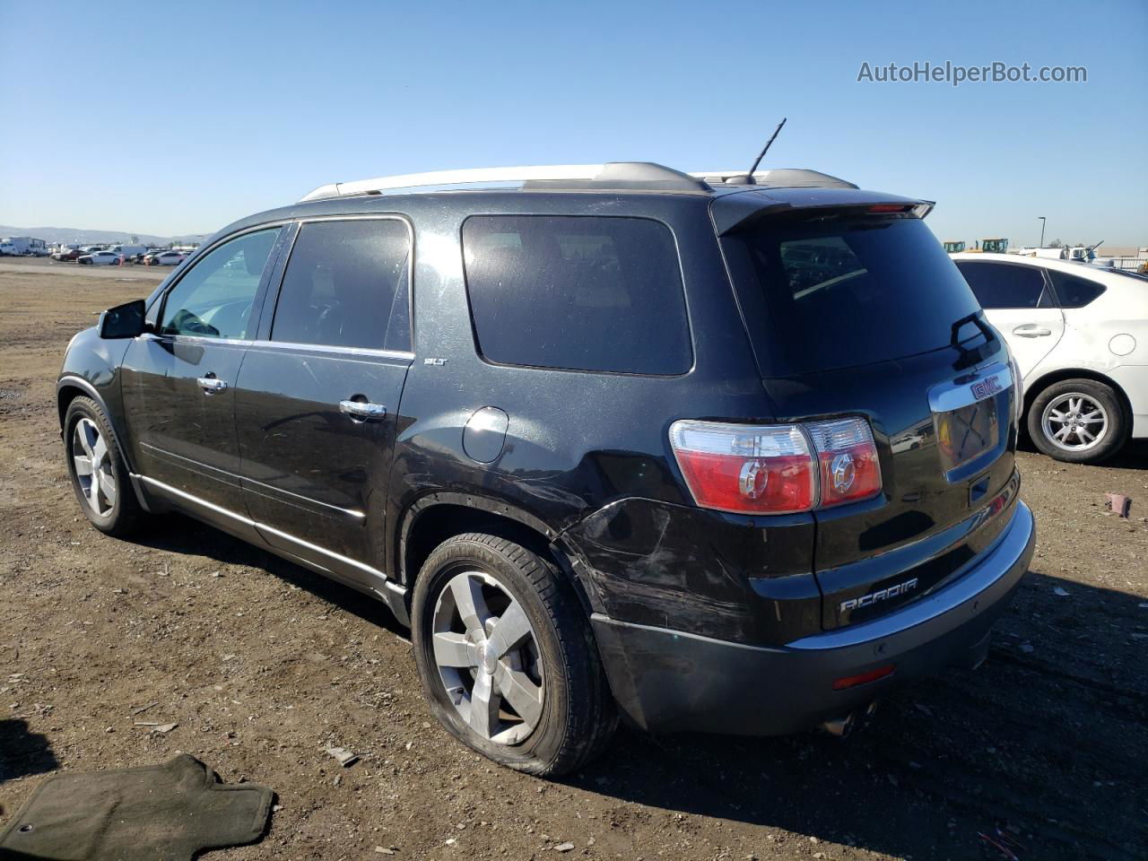 2012 Gmc Acadia Slt-2 Черный vin: 1GKKRSED7CJ108088