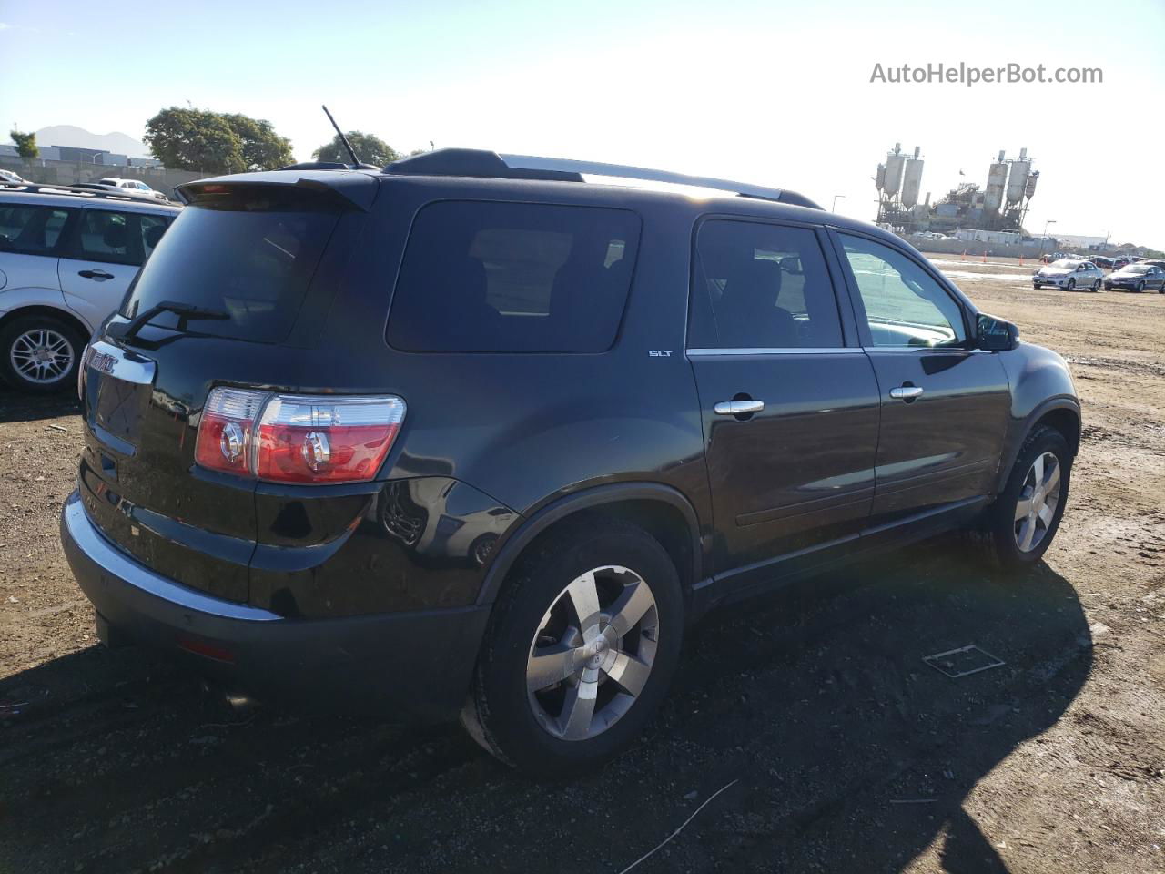 2012 Gmc Acadia Slt-2 Black vin: 1GKKRSED7CJ108088