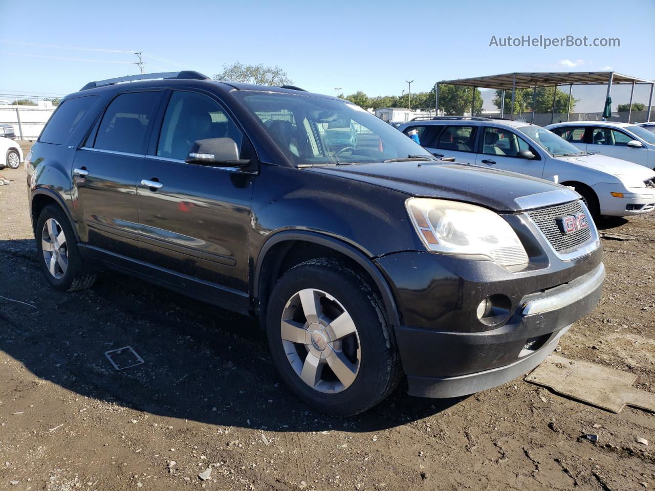 2012 Gmc Acadia Slt-2 Черный vin: 1GKKRSED7CJ108088