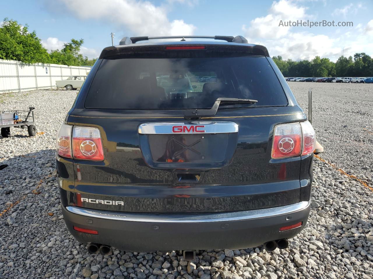 2012 Gmc Acadia Slt-2 Black vin: 1GKKRSED8CJ262471