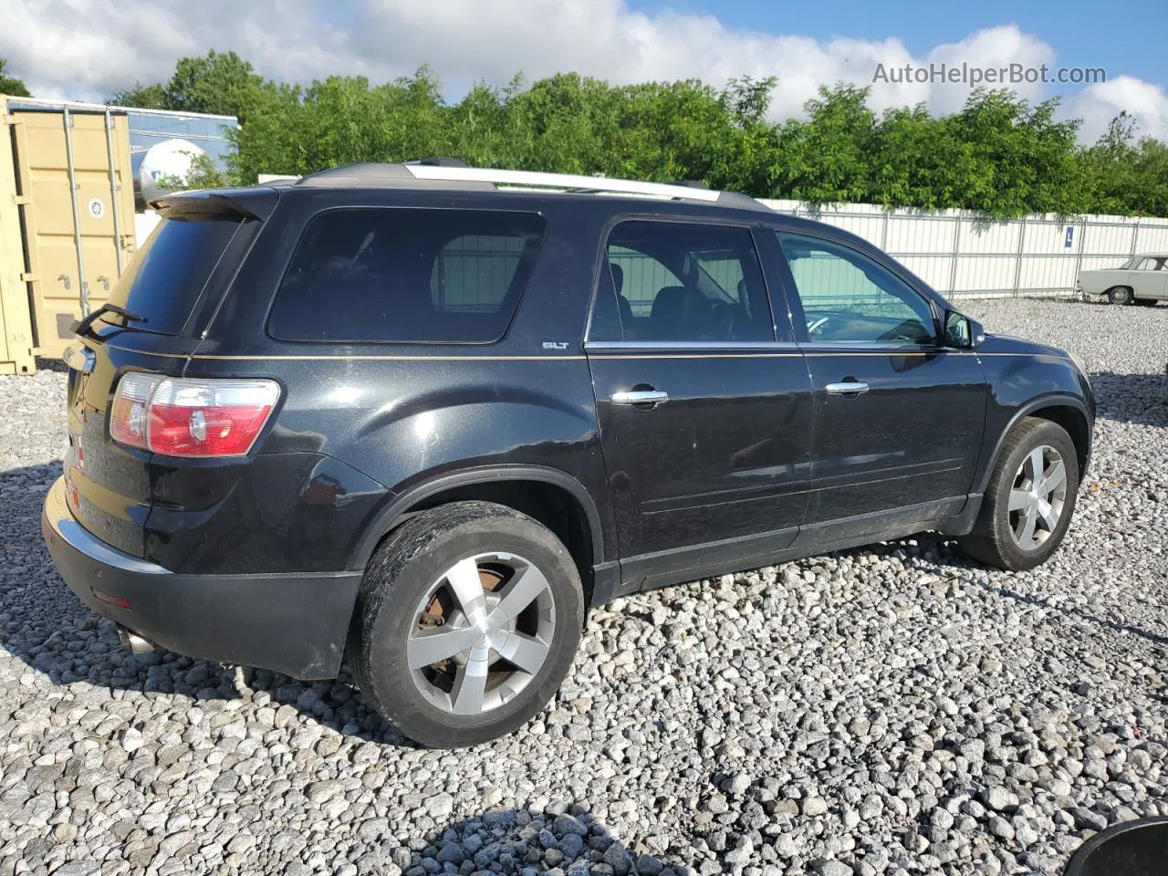 2012 Gmc Acadia Slt-2 Black vin: 1GKKRSED8CJ262471