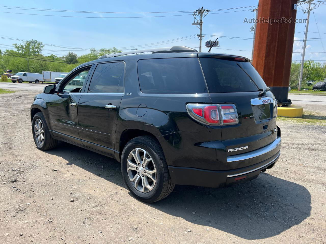 2013 Gmc Acadia Slt-2 Black vin: 1GKKRSKD5DJ179389