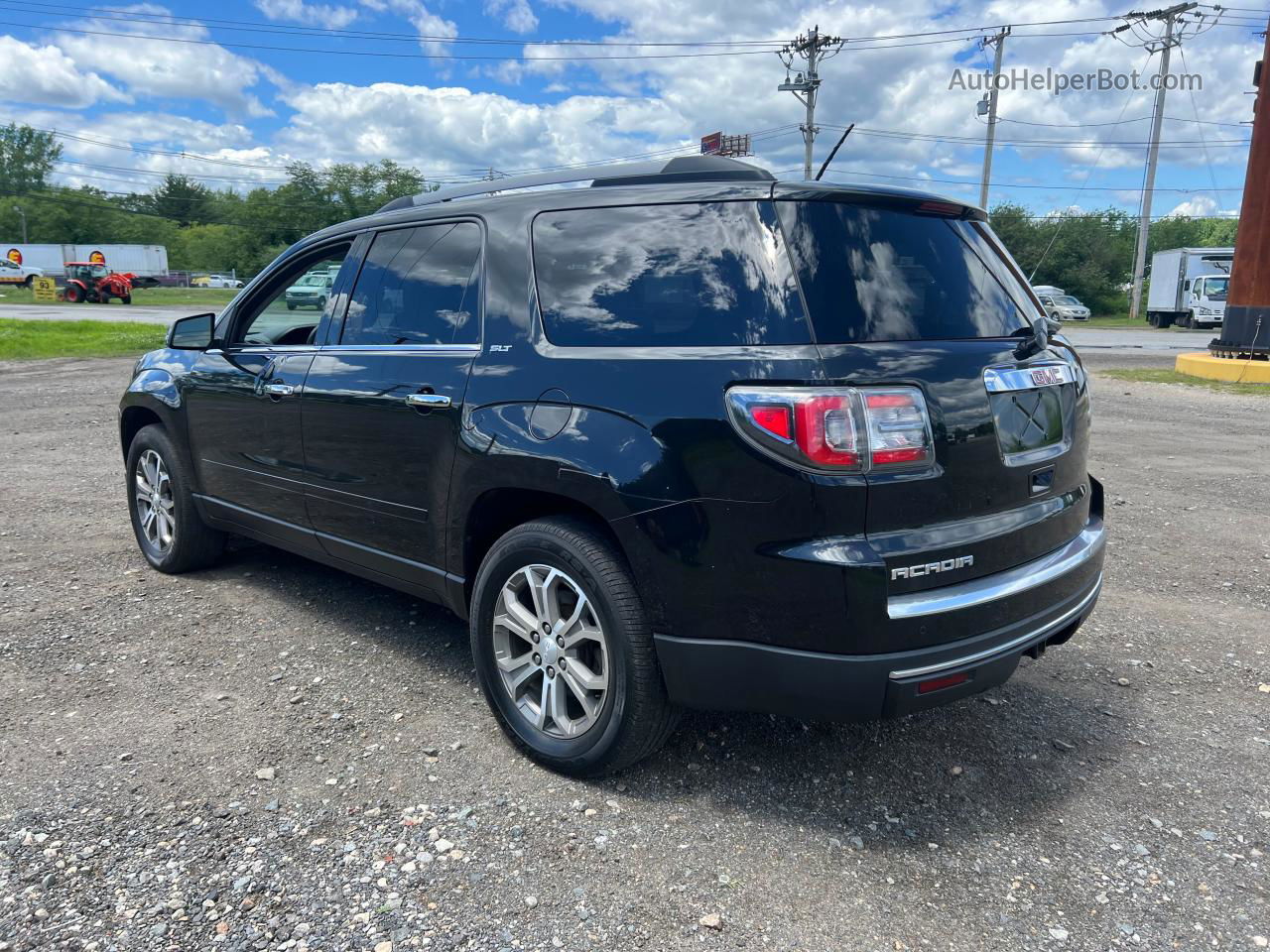 2013 Gmc Acadia Slt-2 Black vin: 1GKKRSKD5DJ179389